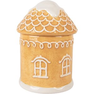 Clayre & Eef 6CE2363 Vorratstopf mit Deckel 13x17 cm