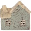 Clayre & Eef 6CE2272 Dekoration Haus mit LED 8x6x8 cm