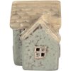 Clayre & Eef 6CE2272 Dekoration Haus mit LED 8x6x8 cm