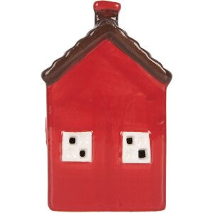 Clayre & Eef Decorațiune Căsuță LED 6x6x10 cm
