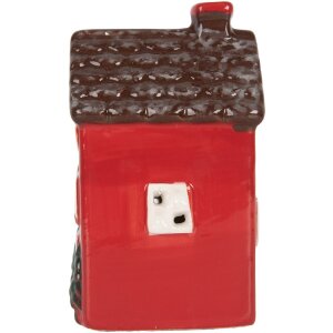 Clayre & Eef Decorațiune Căsuță LED 6x6x10 cm