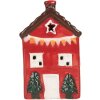 Clayre & Eef Decorațiune Căsuță LED 6x6x10 cm