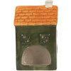Clayre & Eef 6CE2276 Teelichthalter Haus 9x8x15 cm