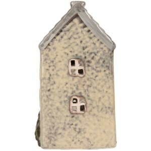 Clayre & Eef Suport Lumânări Casă 9x8x15 cm Dolomit