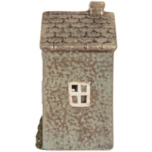 Clayre & Eef 6CE2281 Teelichthalter Haus 10x8x15 cm