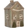 Clayre & Eef 6CE2281 Teelichthalter Haus 10x8x15 cm