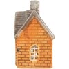 Clayre & Eef 6CE2283 Teelichthalter Haus 13x8x14 cm Orange Beige