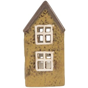 Clayre & Eef 6CE2286 Teelichthalter Haus 10x7x14 cm
