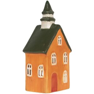 Clayre & Eef 6CE2288 Teelichthalter Haus 10x7x21 cm...