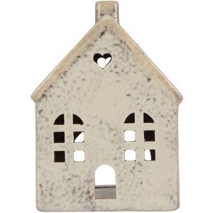 Clayre & Eef 6CE2290 Teelichthalter Haus 11x7x16 cm...