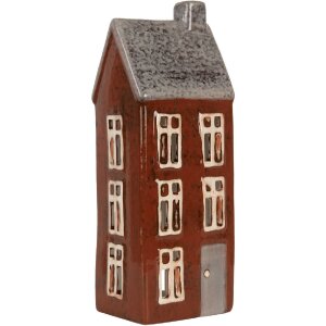 Clayre & Eef 6CE2295 Teelichthalter Haus 10x7x26 cm...