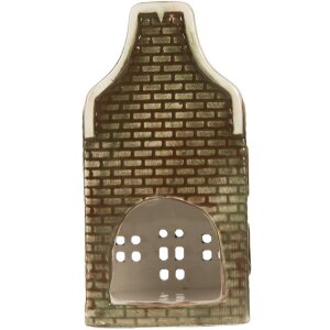 Clayre & Eef Suport Lumânare Casă 7x7x14 cm