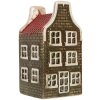 Clayre & Eef Suport Lumânare Casă 7x7x14 cm