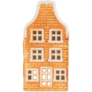Clayre & Eef 6CE2299 Teelichthalter Haus 9x10x19 cm