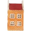 Clayre & Eef 6CE2299 Teelichthalter Haus 9x10x19 cm