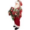 Clayre & Eef 66357 Decorațiune Moș Crăciun 16x11x27 cm