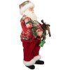 Clayre & Eef 66357 Decorațiune Moș Crăciun 16x11x27 cm