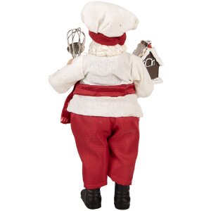 Clayre & Eef 66358 Decorațiune Moș Crăciun 16x9x26 cm