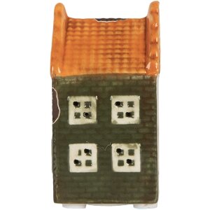 Clayre & Eef 6CE2300 Dekoration Haus mit LED 4x4x8 cm