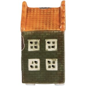 Clayre & Eef 6CE2300 Dekoration Haus mit LED 4x4x8 cm