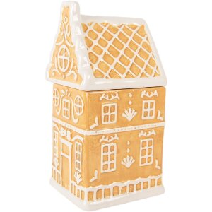 Clayre & Eef 6CE2367 Vorratstopf mit Deckel 13x11x24 cm