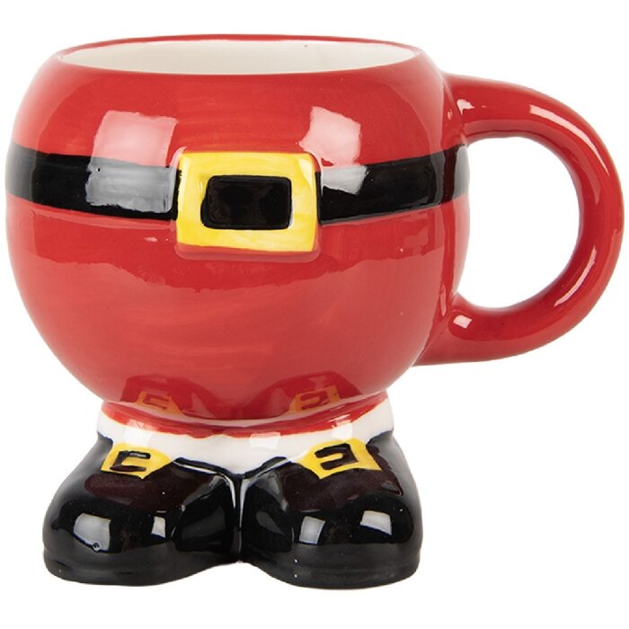 Clayre & Eef 6CEMU0225 Becher 14x11x11 cm 400 ml Dolomit Keramik