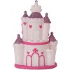 Clayre & Eef Lampă de Noapte Castel LED 16x11x24 cm Roz Violet