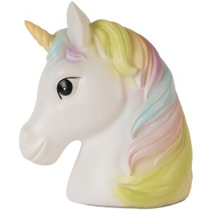 Clayre & Eef Lampă de Veghe Unicorn LED 22x14x24 cm