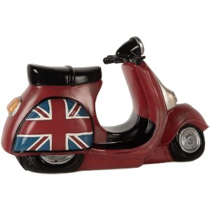 Clayre & Eef 6LMP808 Nachtlicht Motorroller LED 27x10x16 cm