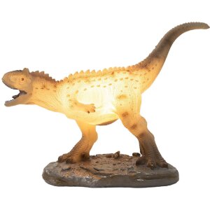 Clayre & Eef 6LMP814 Nachtlicht Dinosaurier LED 36x15x26 cm