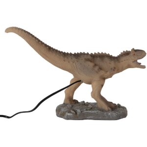 Clayre & Eef 6LMP814 Nachtlicht Dinosaurier LED 36x15x26 cm