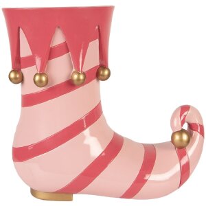 Clayre & Eef 6PR5797 Dekoration Blumentopf Rosa...