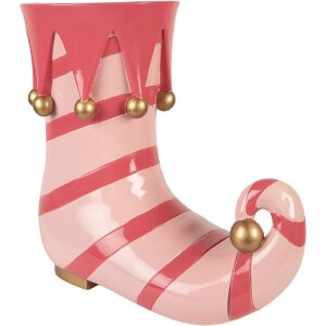 Clayre & Eef 6PR5797 Dekoration Blumentopf Rosa...