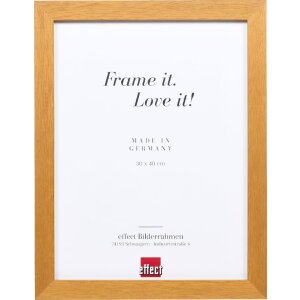 Spațiu de perete efect Profil 52 – ramă foto din lemn masiv, alb, wenge, eșară