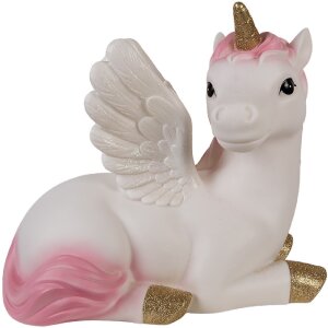 Clayre & Eef 6LMP804 Nachtlicht Einhorn LED 41x25x40 cm