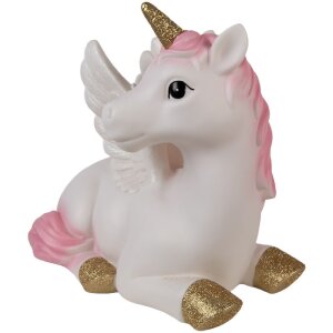 Clayre & Eef 6LMP804 Nachtlicht Einhorn LED 41x25x40 cm