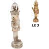 Clayre & Eef 6PR5877 Dekoration Nussknacker mit LED 14x14x49cm