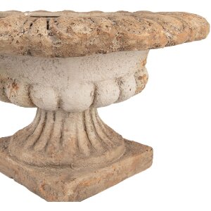 Clayre & Eef 5MG0089 Dekoration Blumentopf Braun Beige 61x35 cm