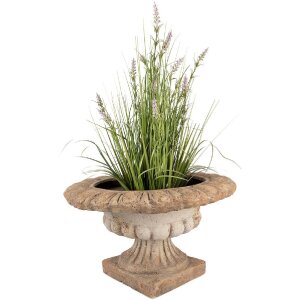 Clayre & Eef 5MG0089 Dekoration Blumentopf Braun Beige 61x35 cm