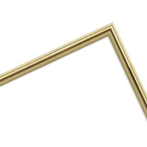 MendeFrames Holzrahmen H003 Ramă Foto Lemn Auriu 20x20 cm Sticlă Sintetică