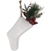Clayre & Eef 5Y1382 Weihnachtsstrumpf 25x6x62 cm Landhausstil