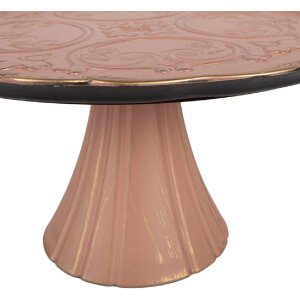 Clayre & Eef Platou Tort Roz Auriu 32x15 cm