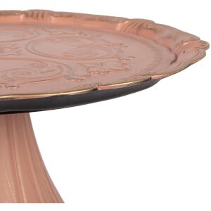 Clayre & Eef Platou Tort Roz Auriu 32x15 cm