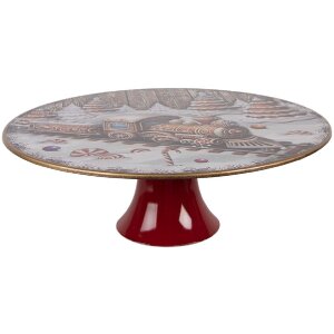 Clayre & Eef 66400 Tortenplatte Ø 29x10 cm...