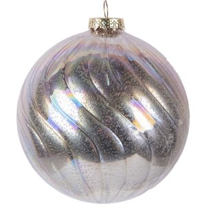 Clayre & Eef 6GL5144 Christbaumkugel 10x10 cm Rosa...