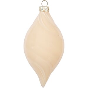 Clayre & Eef 6GL5169 Christbaumkugel Beige Ø...