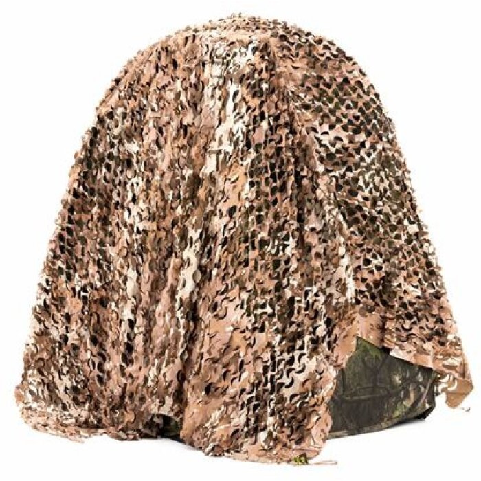 Buteo Photo Gear 3D-Blätter Tarnnetz Forest Camo Braun 2,4x3 m