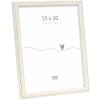 Rama foto Deknudt S236F1 albă 15x20 cm, lemn finisat rustic