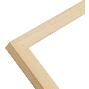 Ramă foto din lemn Deknudt S243H1, finisaj natural 18x24 cm