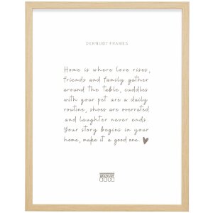 Ramă foto din lemn Deknudt S243H1, finisaj natural 18x24 cm